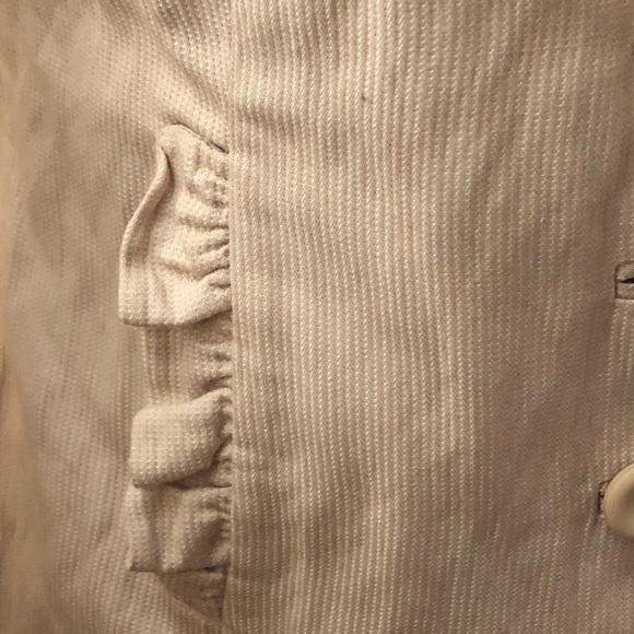 CAbi Light Peach/Pink Ruffled Jacket - Picture 3 of 8